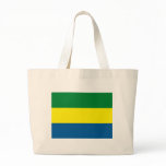 Gabon Flag Tote Bag