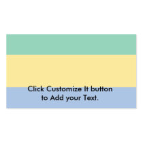 Gabon, France flag Business Card