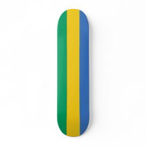 Gabon, France flag Skate Boards