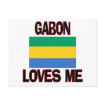 Gabon Loves Me postcards