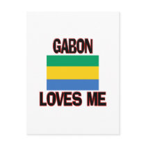 Gabon Loves Me postcards