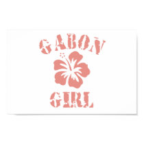 Gabon Pink Girl posters by repofcountries Gabon Pink Girl posters