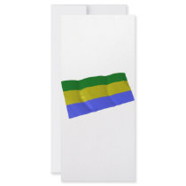 gabon customized rack card