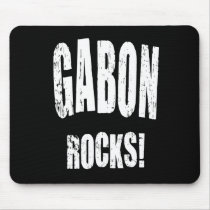 Gabon Rocks! mousepads by repofcountries Gabon Rocks! mousepads