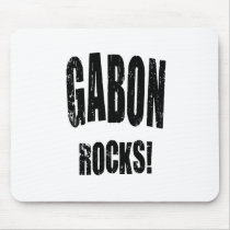 Gabon Rocks! mousepads by repofcountries Gabon Rocks! mousepads
