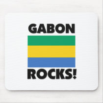 Gabon Rocks mousepads by flagshirt Gabon Rocks mousepads