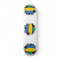 Gabon Star Skateboard Deck