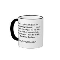GABRIEL "Order in the Court"  NOW! Mug