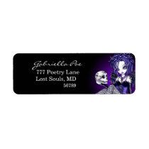 "Gabriella" Gothic Skull Angel Labels