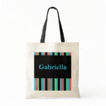 Gabriella Pretty Striped Tote Bag