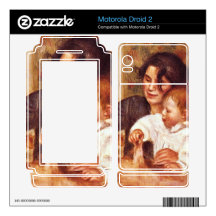 Gabrielle and Jean by Pierre Renoir Skin For Motorola Droid 2