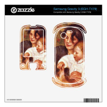 Gabrielle and Jean by Pierre Renoir Samsung Gravity 3 Skin