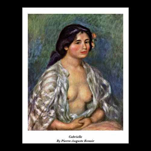 Gabrielle By Pierre-Auguste Renoir Print
