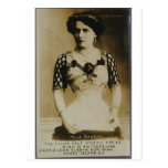 Gabrielle, the amazing half-woman! postcard