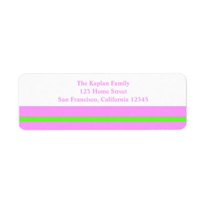 Gabrielle Wedding Bat Mitzvah Party Label