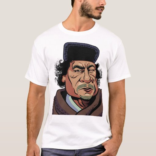 gaddafi duck t shirt