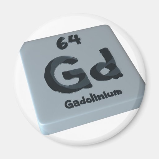 Gadolinio de Gd Imanes