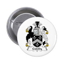 Gadsby Family Crest Button
