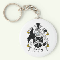 Gadsby Family Crest Keychain