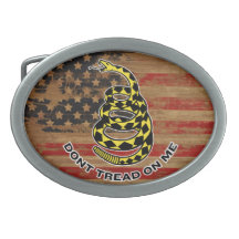 Gadsden Don't Tread On Me Belt Buckle