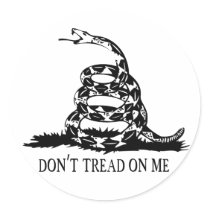 Gadsden - Don't Tread on Me stickers