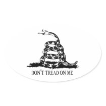 Gadsden Don't Tread on Me stickers