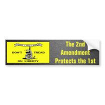 Gadsden flag: 2nd Amendment Bumper Stickers