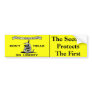 "Gadsden flag" 2nd Amendment Bumper Sticker