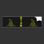 Gadsden flag Bumper Sticker bumper stickers