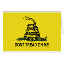 Gadsden Flag Card