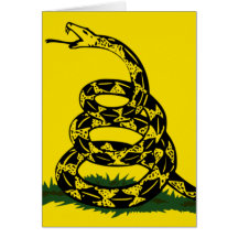 Gadsden Flag Card