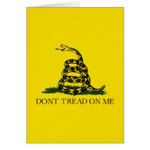 Gadsden Flag Cards