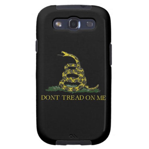 Gadsden Flag Coiled Snake Samsung Galaxy S3 Cases