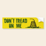 Gadsden Flag Dont Tread On Me bumper stickers