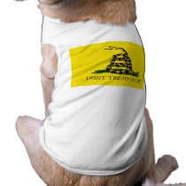 Gadsden Flag - Don't Tread On Me! pet clothing by cowboyannie Gadsden Flag - Don't Tread On Me! pet clothing