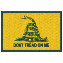 Gadsden Flag - Don't Tread On Me! embroidered shirts