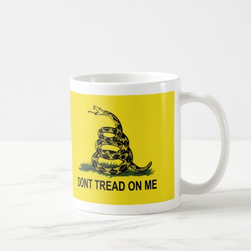 Gadsden Flag Dont Tread On Me Mug