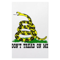 Gadsden Flag Don't Tread On Me Custom Stationery