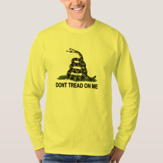 dont tread on me flag t shirt