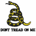Gadsden Flag Embroidered Hoodie embroidered shirts by Libertymaniacs Gadsden Flag Embroidered Hoodie embroidered shirts