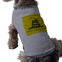 Gadsden Flag Pet Tee Shirt
