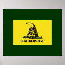 Gadsden flag poster