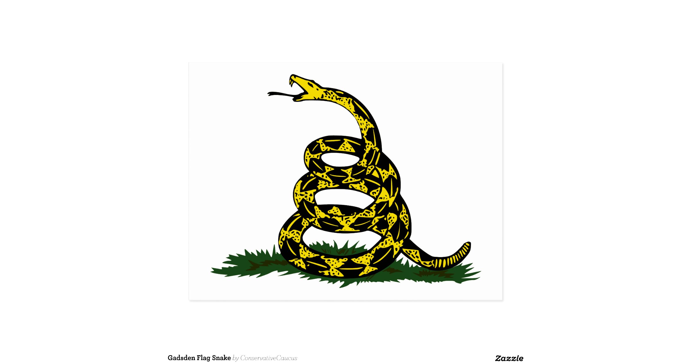 gadsden_flag_snake_postcardrae499677fda141609c9524eea8f45170_vgbaq