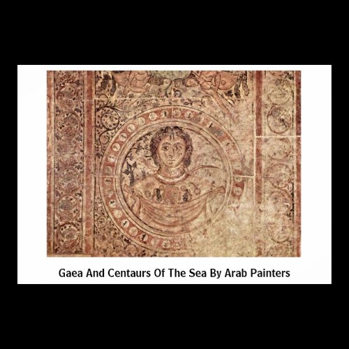 Gaea And Centaurs Of The Sea By Arab Painters Poster