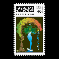 Gaea Postage Stamps stamps