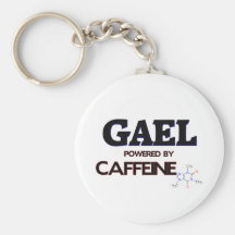 Gael powered by caffeine key chains