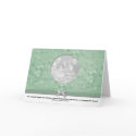 Gaelic Floral Matron of honor card - Customized