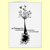 Gaelic ~ I am of Ireland Card cards