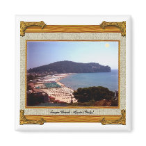 Gaeta Beach Magnet by elena_indolfi Gaeta Beach Magnet