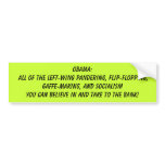 GAFFES & FLIP-FLOPS!! BUMPER STICKERS